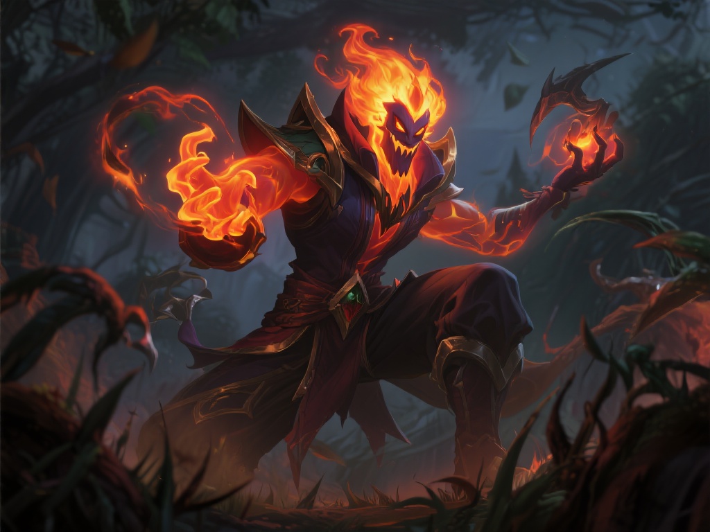 自上线以来，火男一直是高伤害的法师英雄，